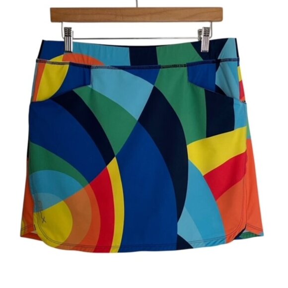 Ralph Lauren RLX Multicolor Golf Skort Medium - Picture 1 of 4